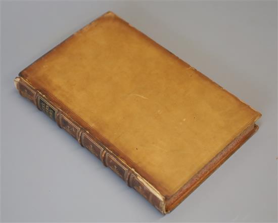 Franck, Richard Philanthropus - Northern Memoirs, one of 250, 8vo, calf, loss to head of spine, Archibald Constable & Co., Edinburgh 18